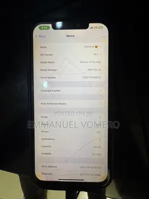 Apple iPhone 12 Pro Max 128 GB Blue