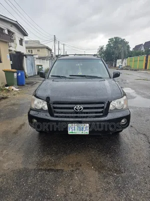 Toyota Highlander Limited V6 2005 Black