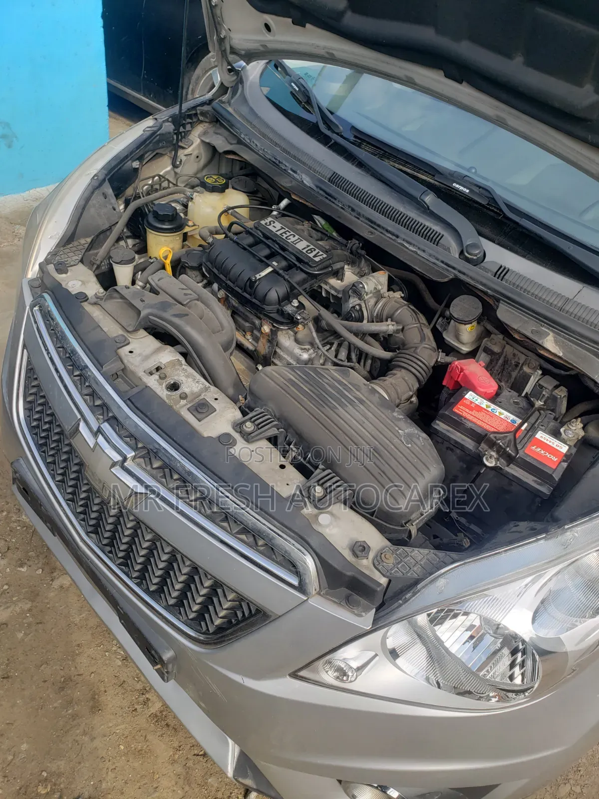 Chevrolet Spark 2012 Silver