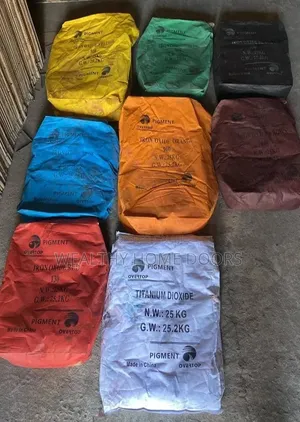 Overtop Iron Oxide Red, Yellow, Blue, Green Pigments 25kg