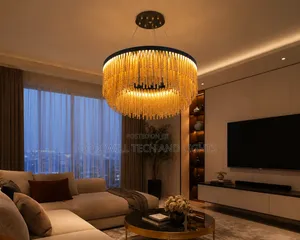 Amber Chandelier