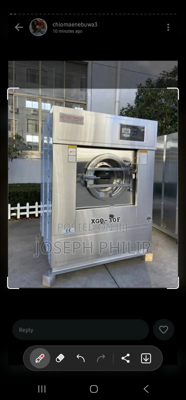 Industrial Washing Machine