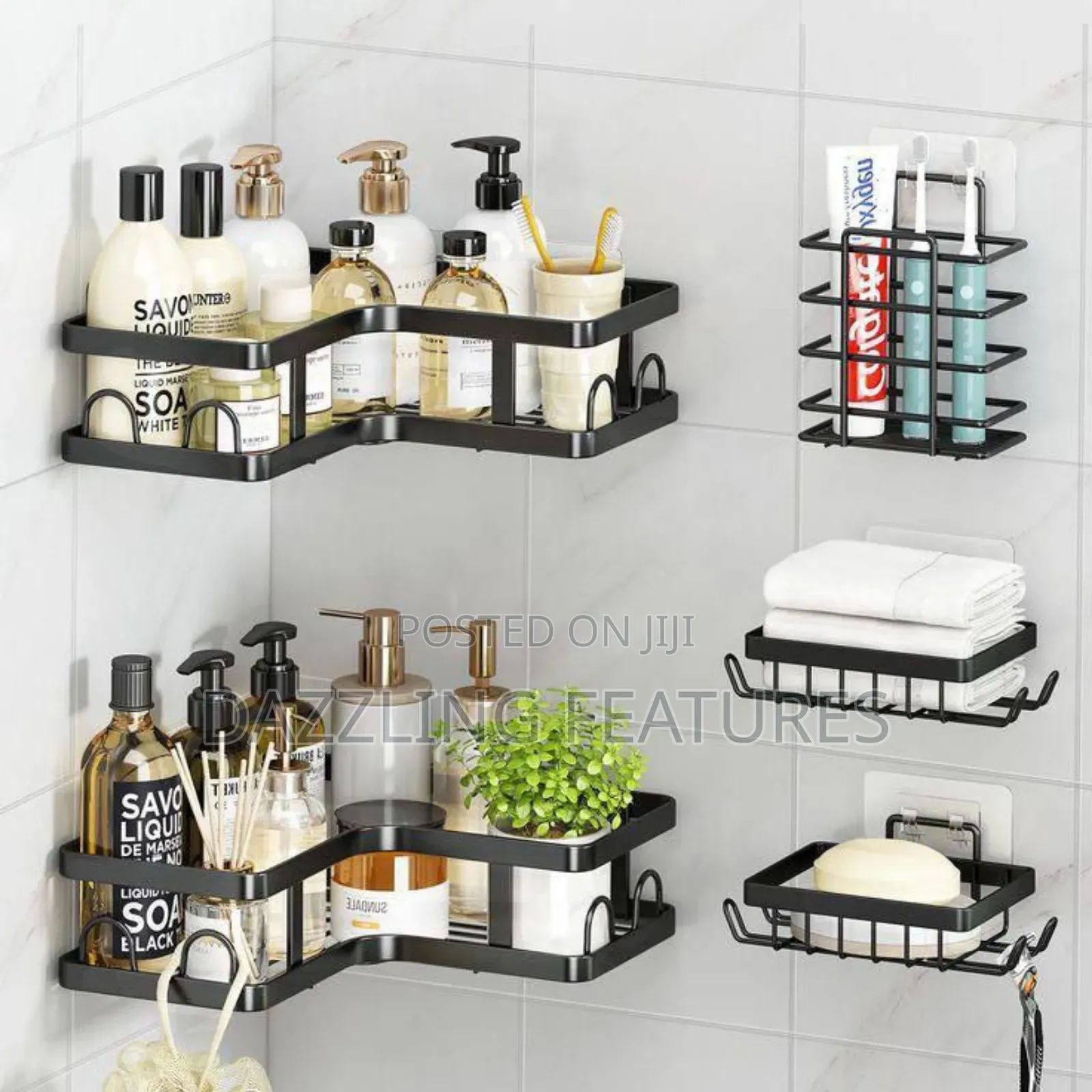 Shower Caddy - Bathroom Rack Set