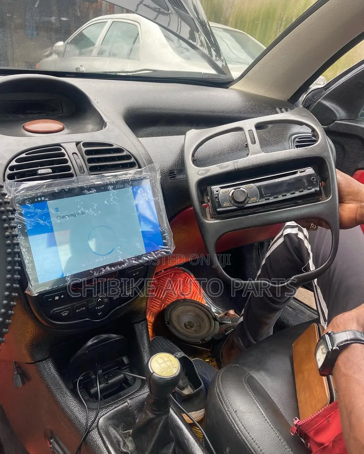 Peugeot 206 Car Stereo Navigation Android/Reverse Camera