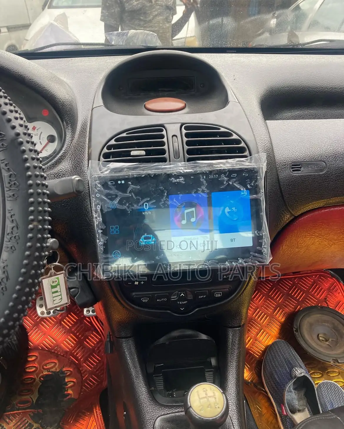 Peugeot 206 Car Stereo Navigation Android/Reverse Camera
