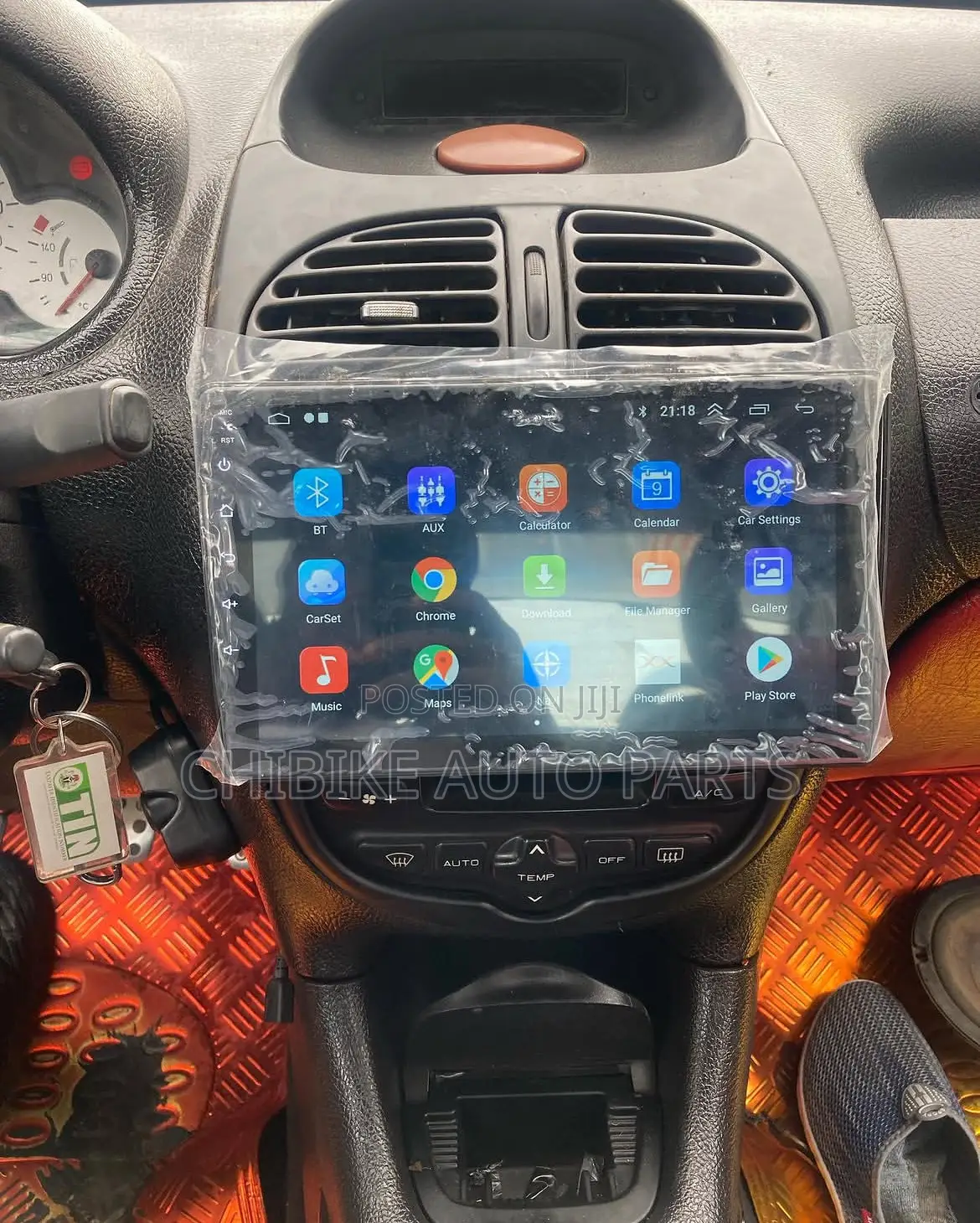 Peugeot 206 Car Stereo Navigation Android/Reverse Camera