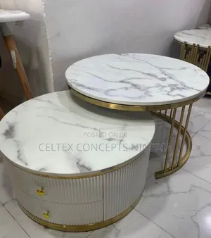 Decorative Marble Top Centre Table