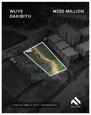 1,305 SQM of Land in Wuye (Dakibiyu) for Sale