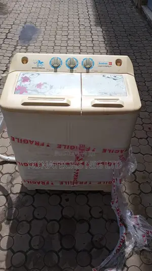 Scanfrost 8KG Manual Wash Spin Washing Machine Clean