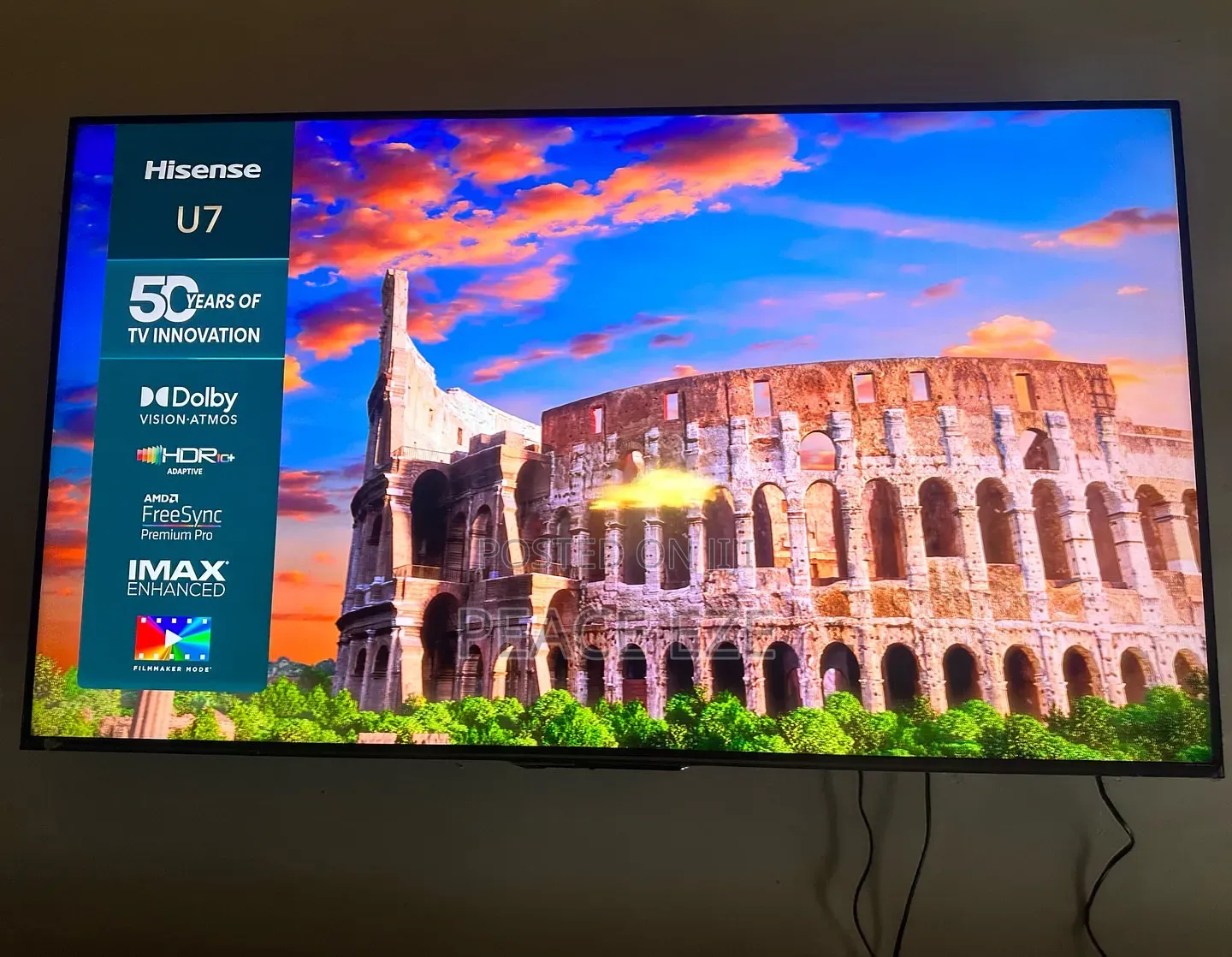 55" Hisense Uled U7 Display Smart TV
