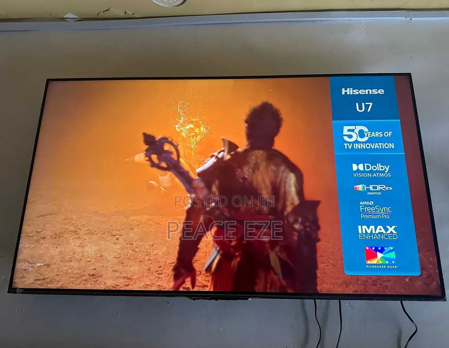 55" Hisense Uled U7 Display Smart TV