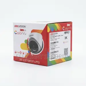 Hikvision Smart ColorVu Turret Camera – DS-2CE70KF0T-LPFS (2.8mm)