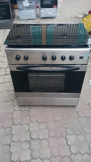 Maxi 60x80 5 Burner Gas Cooker With Oven Grill Elegant Woody Finish