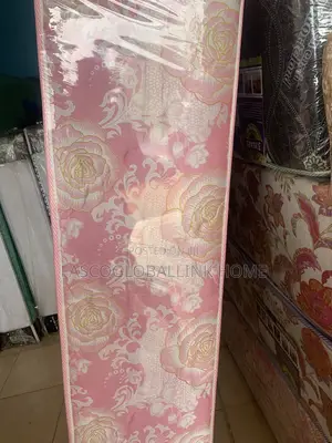4 and Half by 6 Ft by 14 Inches Semi Orthopedic Mattress.