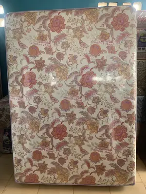 4 and Half by 6 Ft by 14 Inches Semi Orthopedic Mattress.