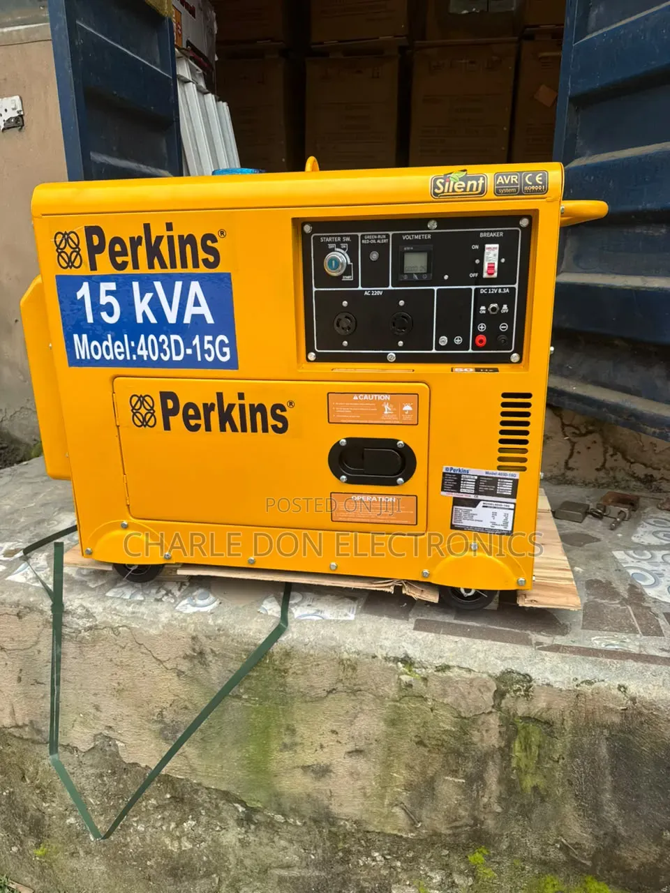 Perkins 15kVA Silent Generator – Premium Quality at Great Value