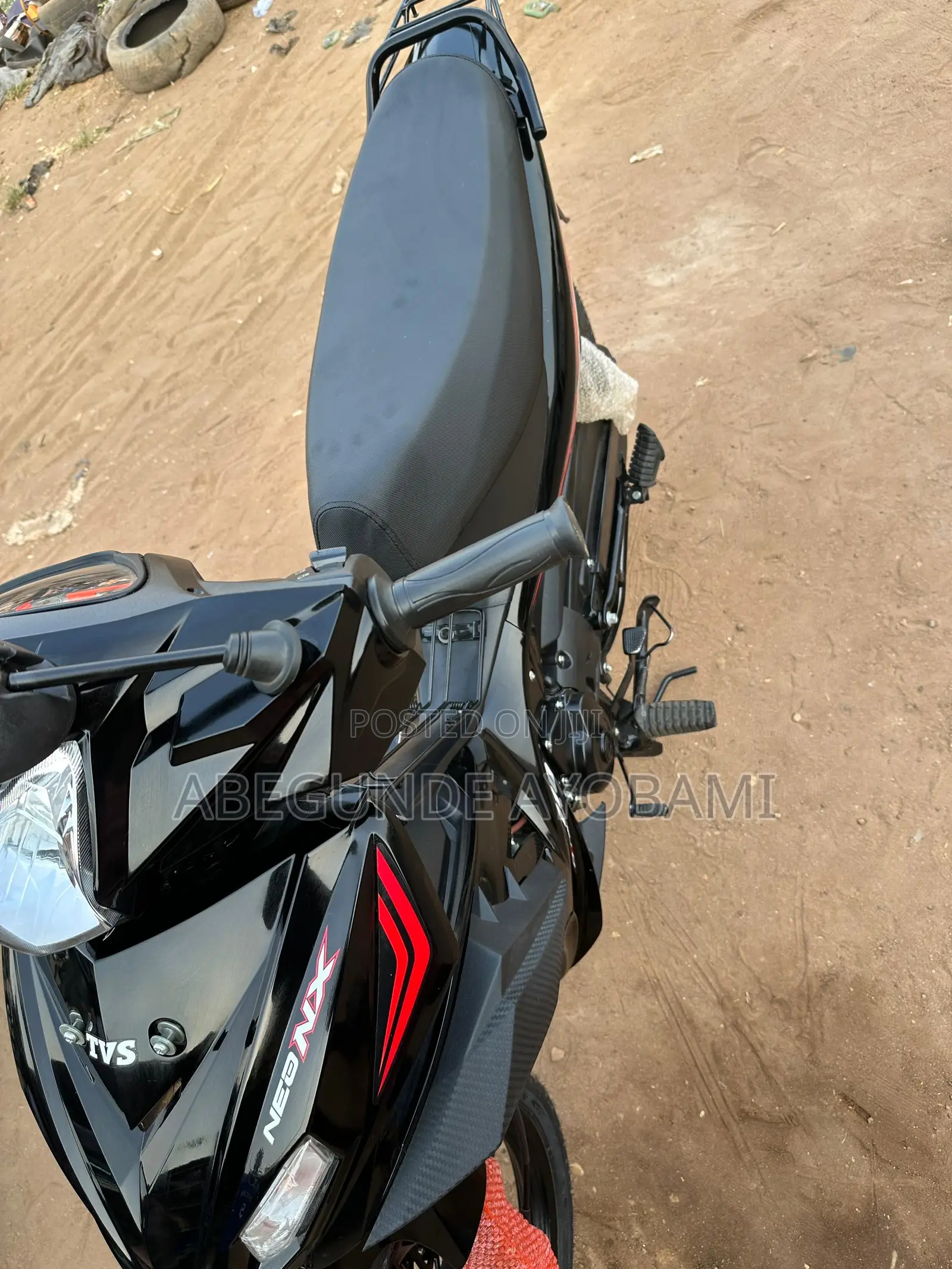 TVS Neo NX 2025 Black