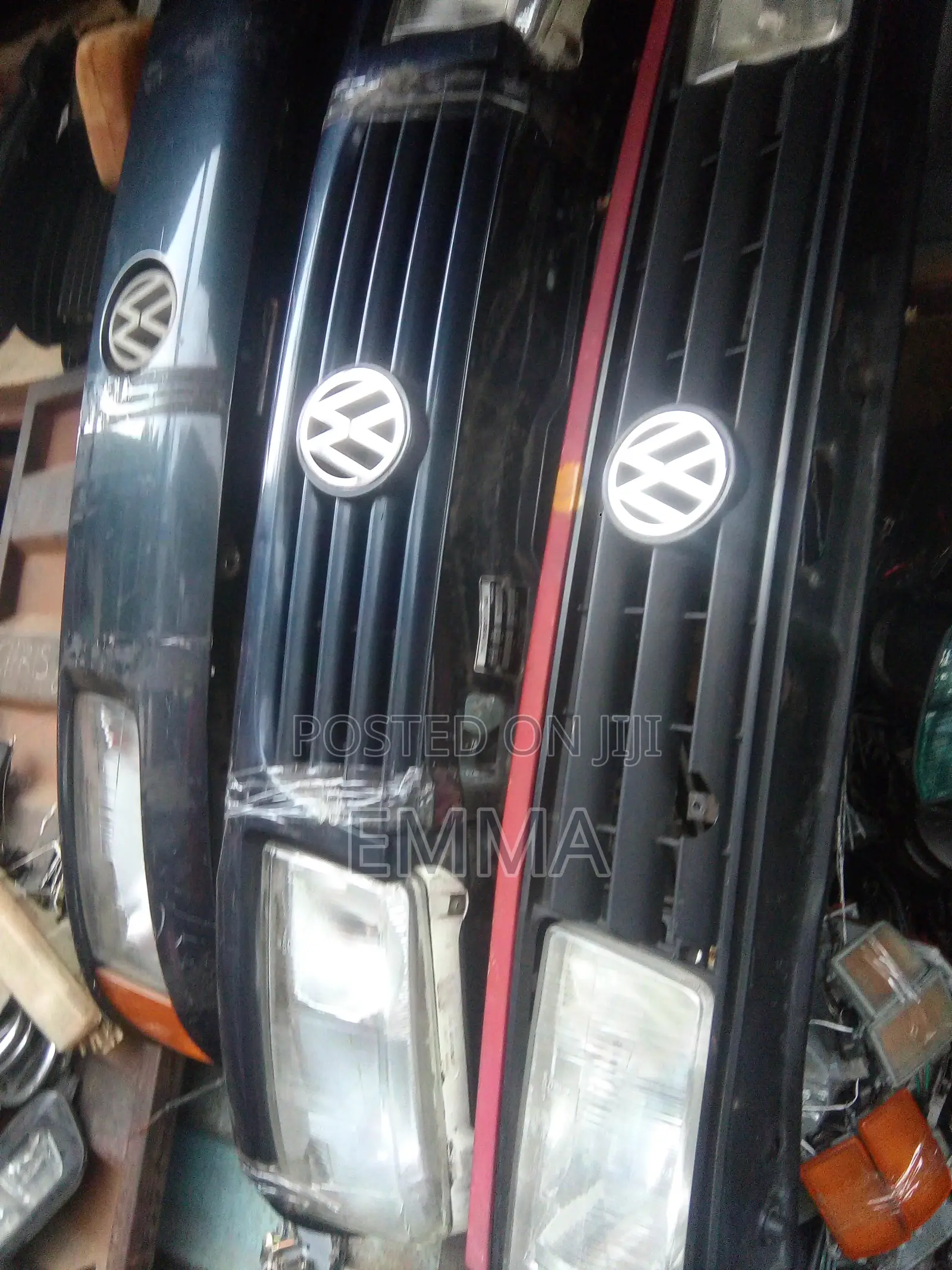 Complete Bumper and Headlight Passat