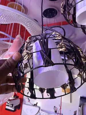 Rustic Rope Cage Pendant Light