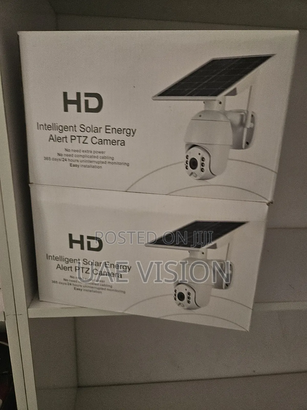Ubox Sign Lens Solar Camera 5mp With Sim Card Full HD High Quality
