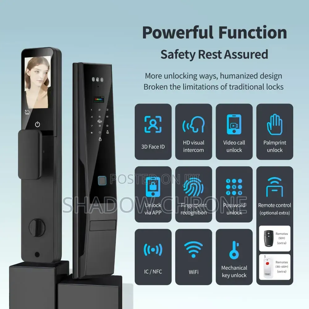 SHADOW CHRONE SMARTACCESS – Smart Security, Seamless Access