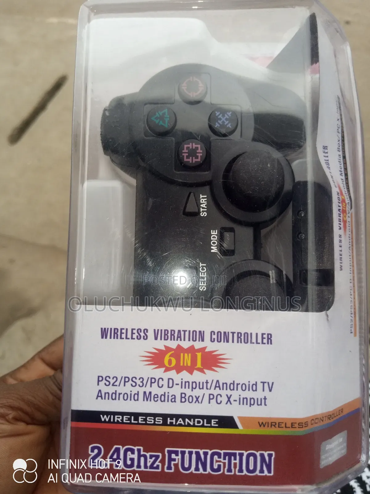 6in1 Wireless Game Pad