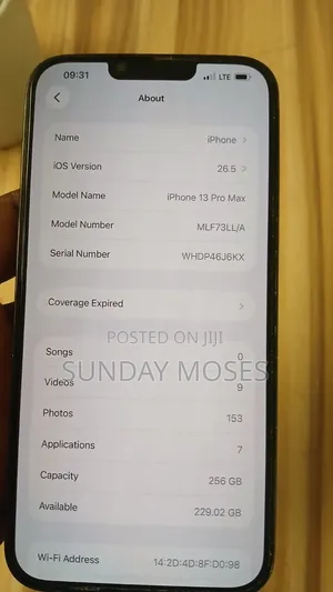 Apple iPhone 13 Pro Max 256 GB Gray