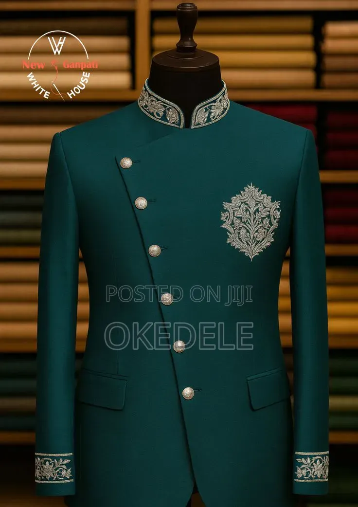 Embroidery Sherwani Suit