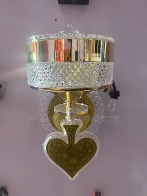 Heart Crystal Wall Light (Luxury LED Wall Sconce)