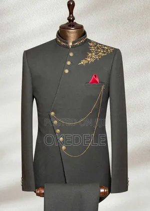 Embroidery Sherwani Suit