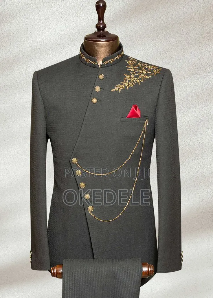 Embroidery Sherwani Suit