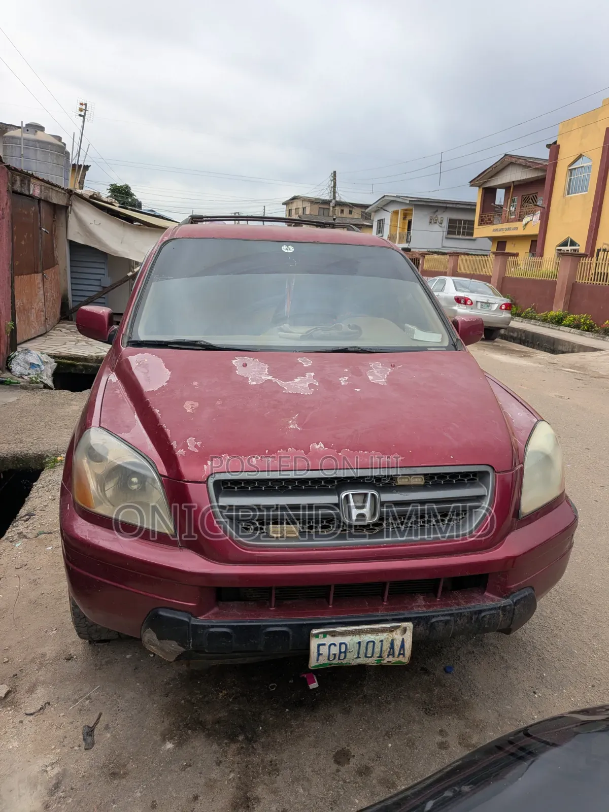 Honda Pilot 2004 Red