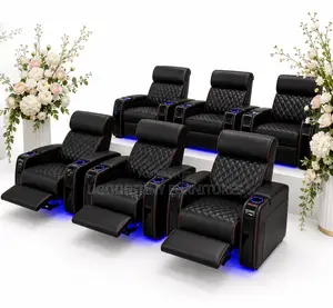 Home Theatre Cinema Sofa Recliner (M&G REGAL 6116))
