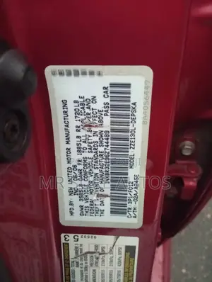 Toyota Corolla S 2006 Red