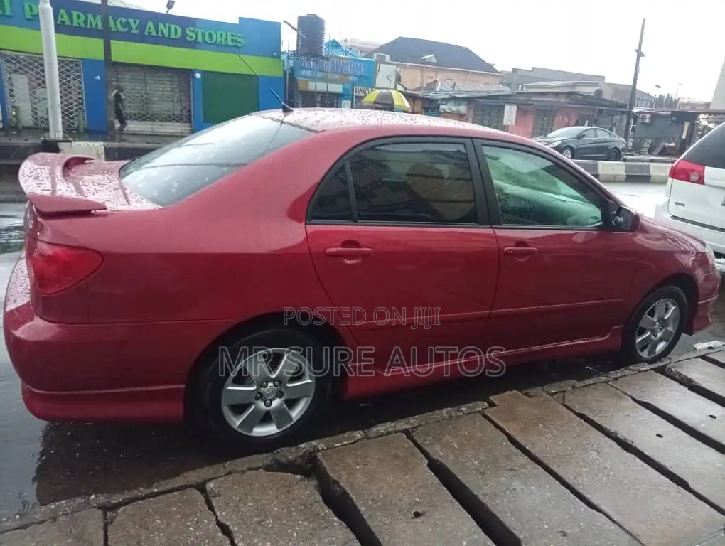 Toyota Corolla S 2006 Red