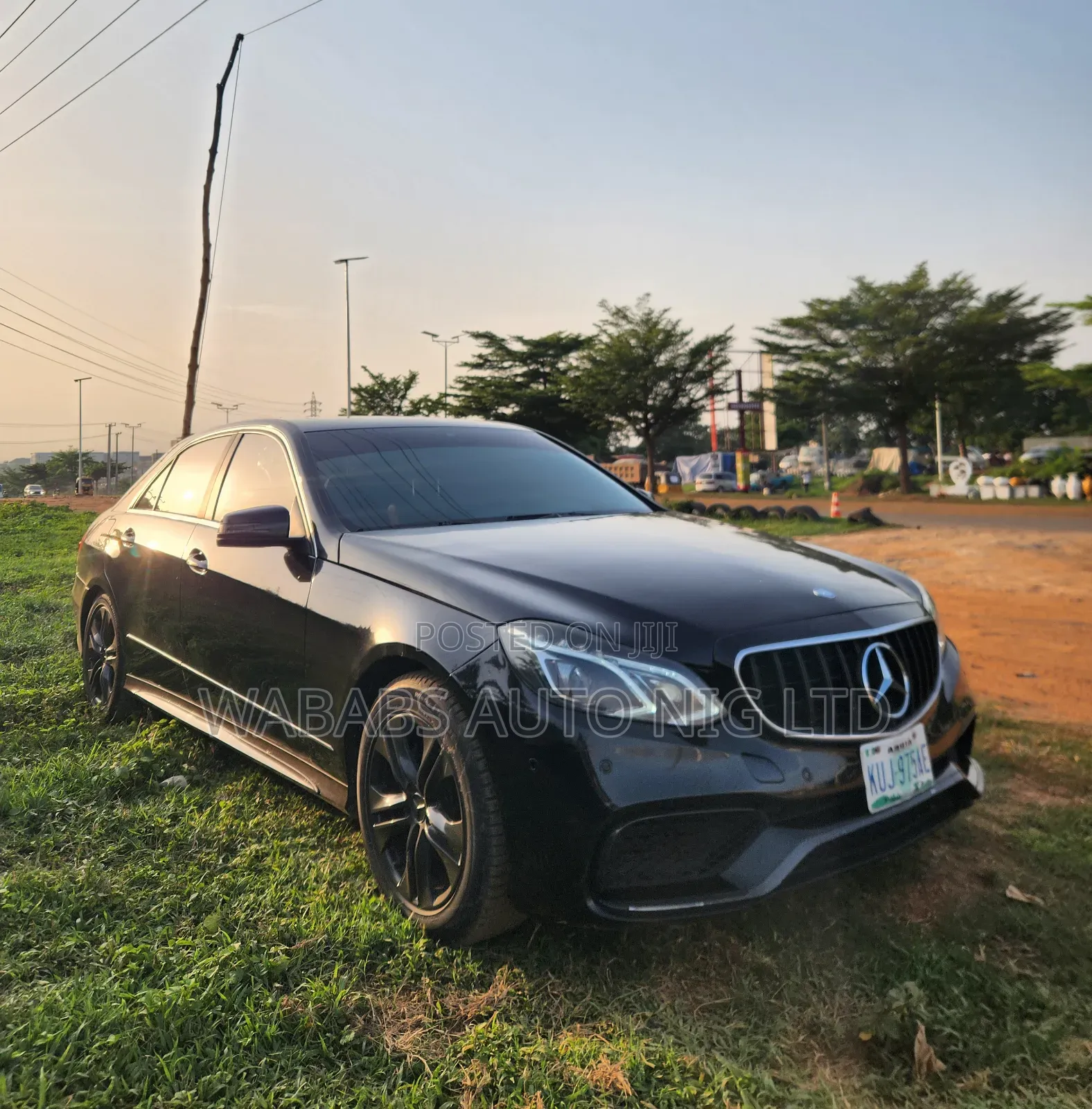 Mercedes-Benz E350 2009 Black