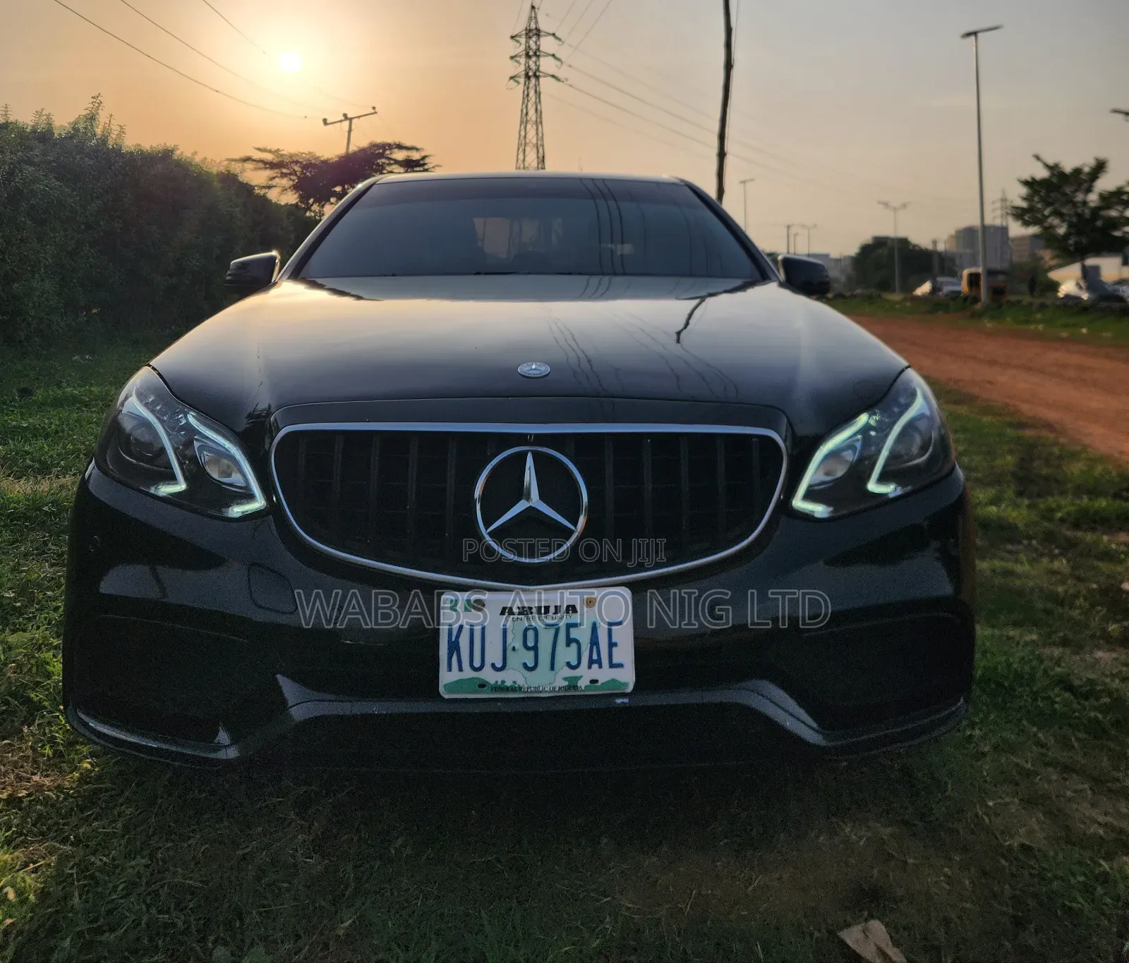 Mercedes-Benz E350 2009 Black