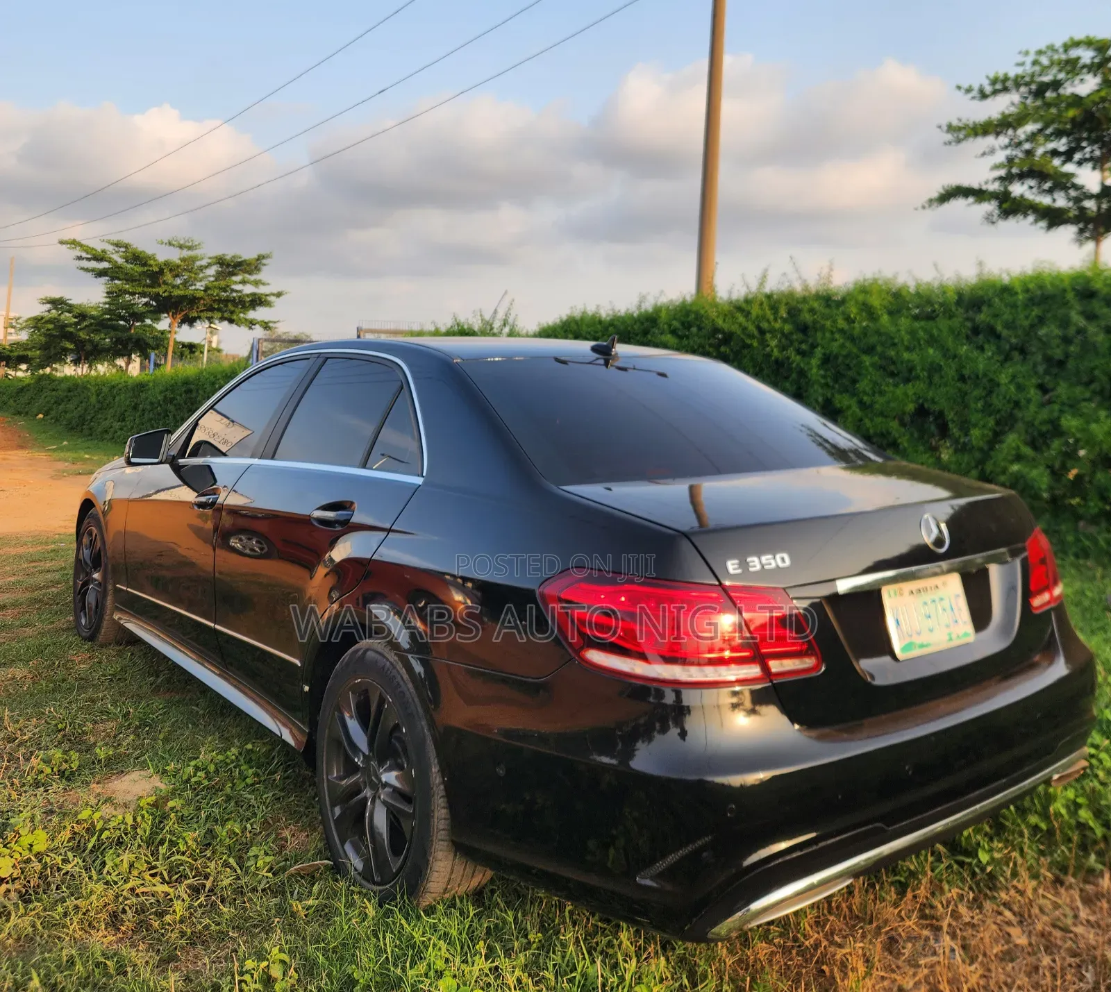 Mercedes-Benz E350 2009 Black