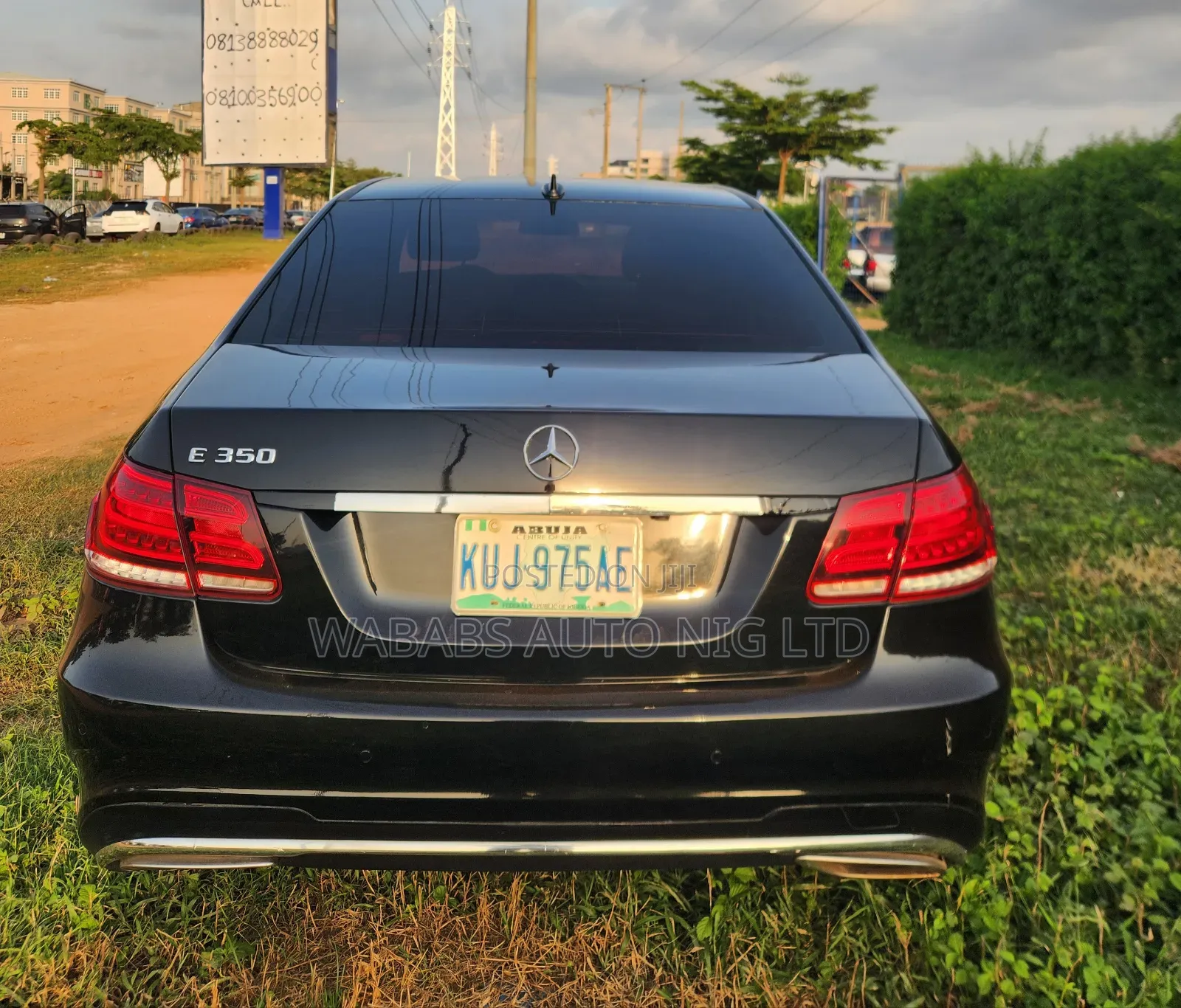 Mercedes-Benz E350 2009 Black