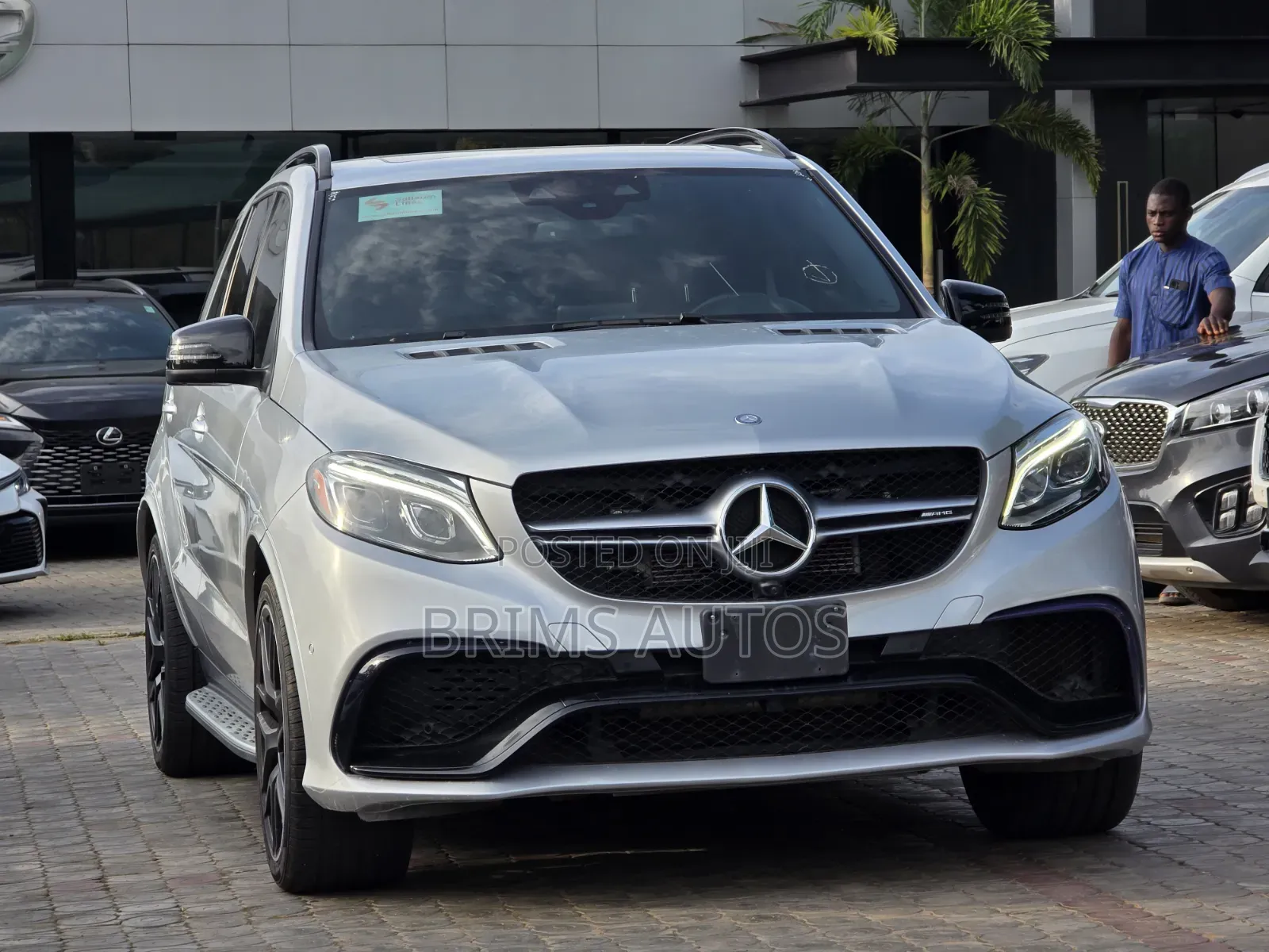Mercedes-Benz GLE-Class 2017 Silver