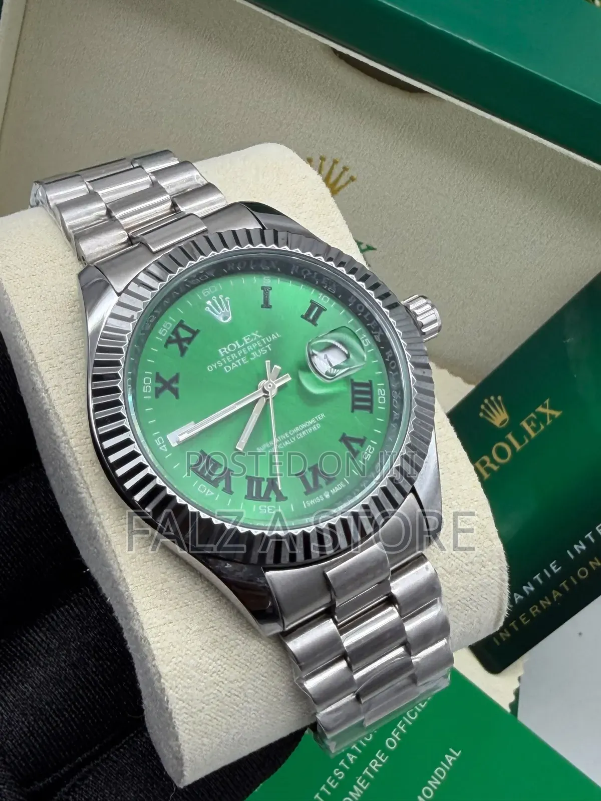 Rolex Chain Date Just (Quartz Movement, Battery Power )