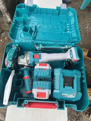 TOTAL 20V Cordless Angle Grinder Combo Kit