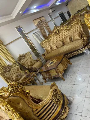 Gold Imported Egypt Sofa