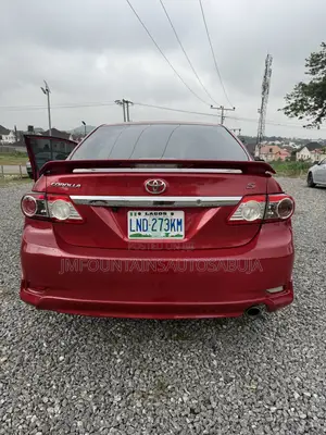 Toyota Corolla S 4dr Sedan (1.8L 4cyl 4A) 2011 Red