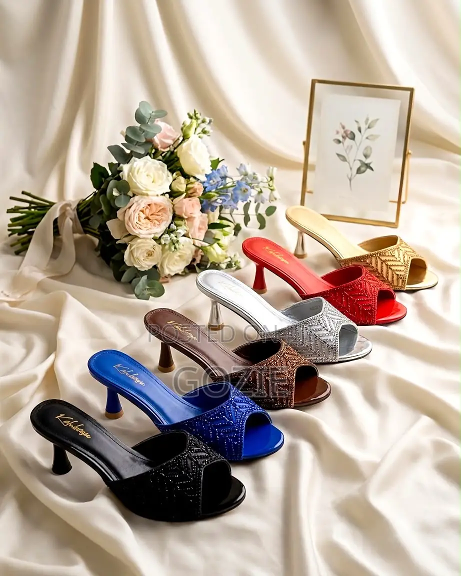Stylish Kitten Heels Slippers
