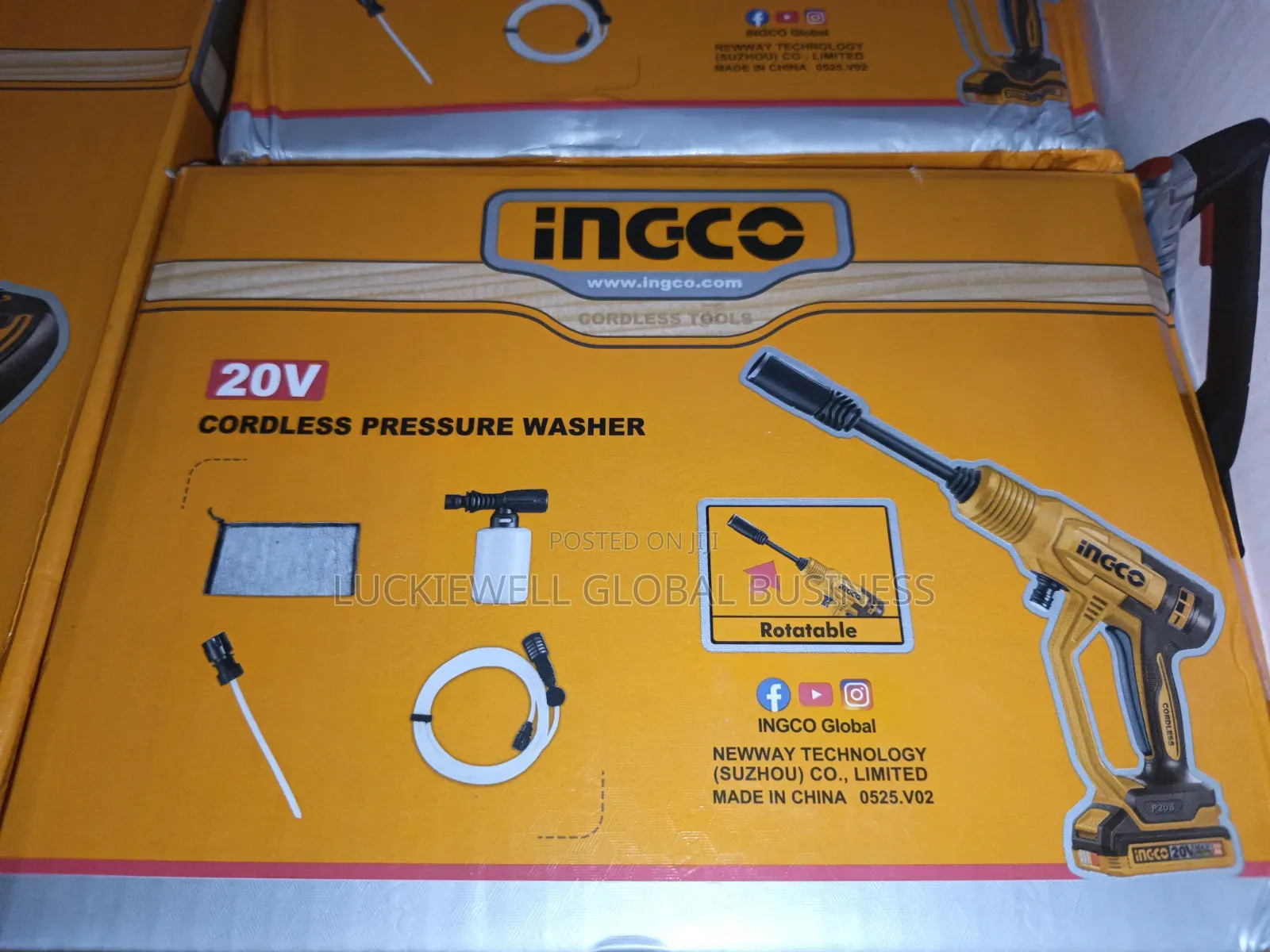 Cordless Pressure Washer 20v