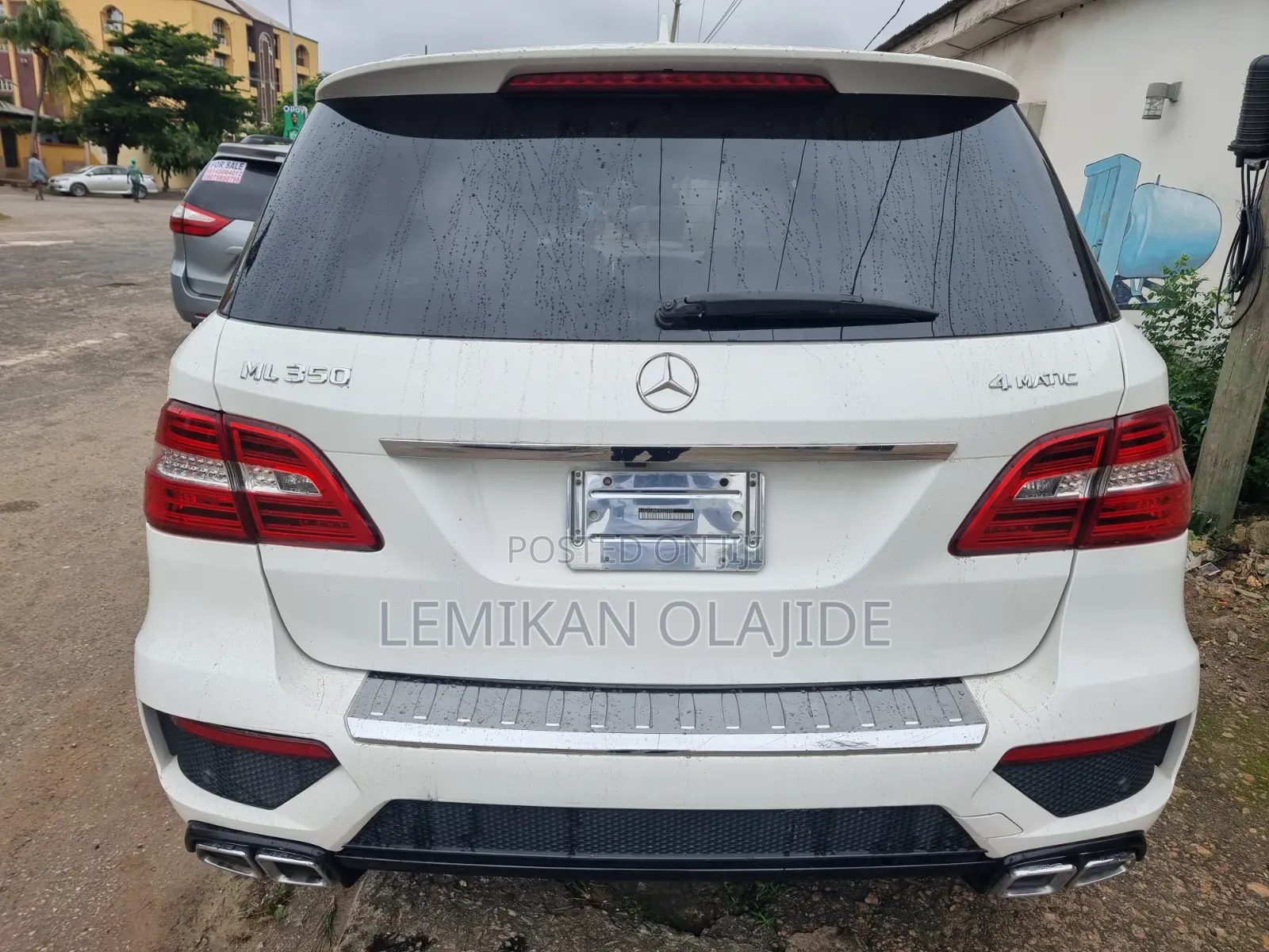 Mercedes-Benz M Class 2015 White