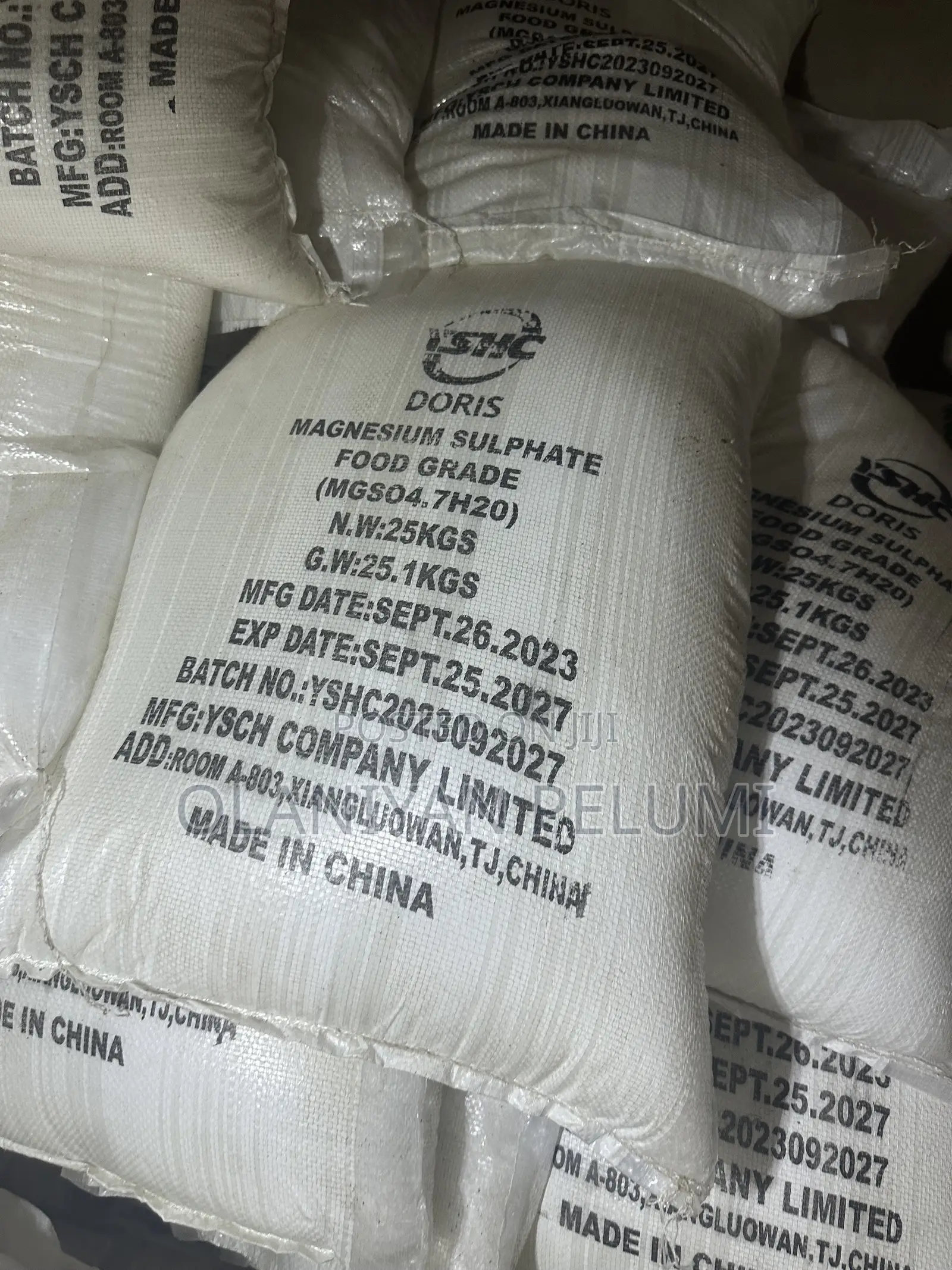 DORIS Magnesium Sulphate (MgSO4·7H2O)