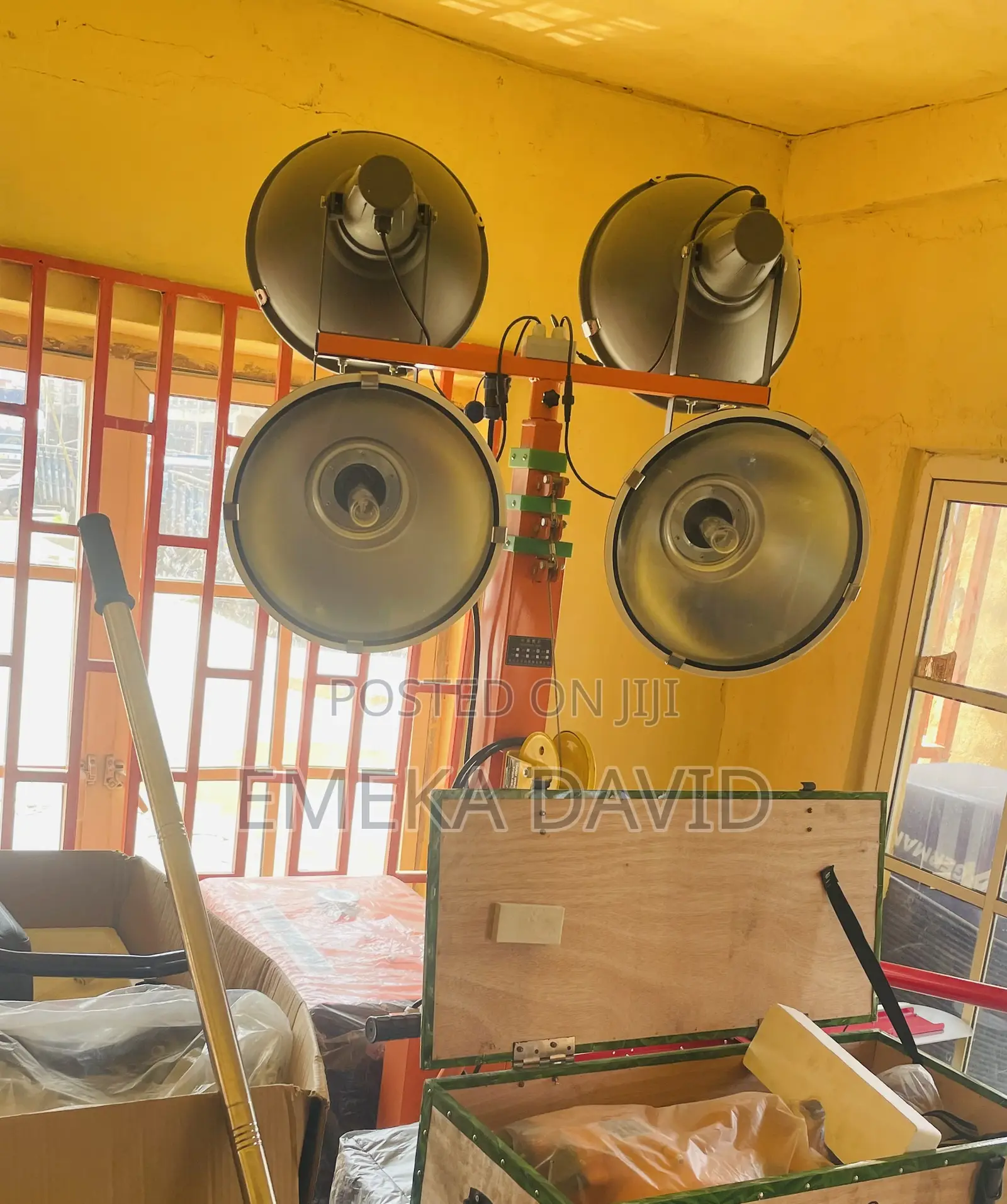 Portable Site Working Light Tower.