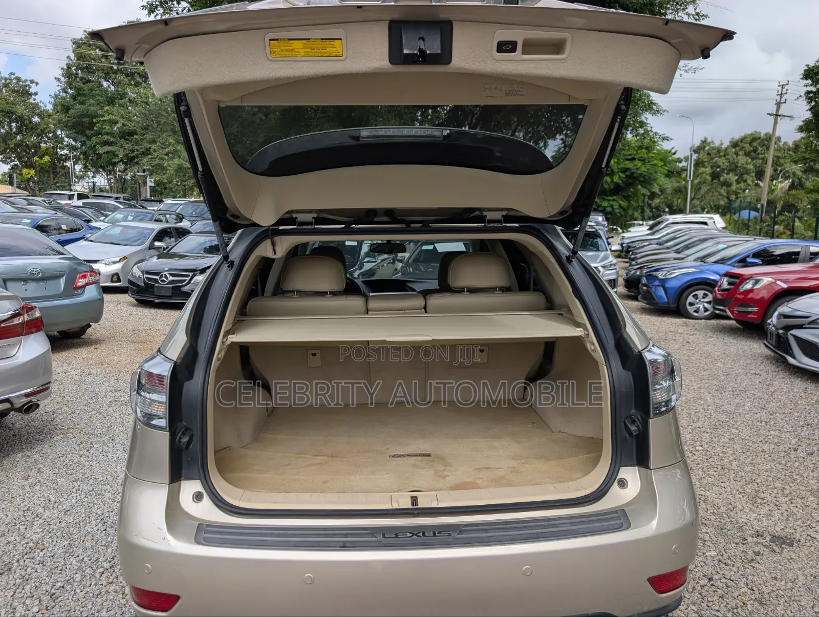 Lexus RX 2011 Gold